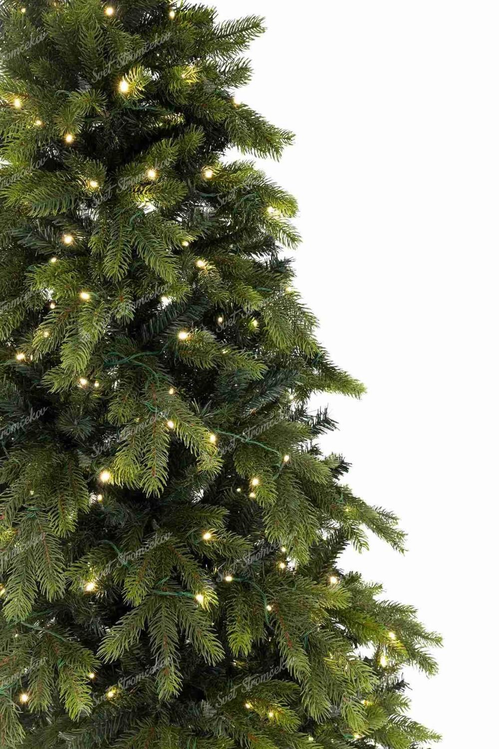 Umetno božično drevo 3D Smreka Skandinavska 270cm LED800