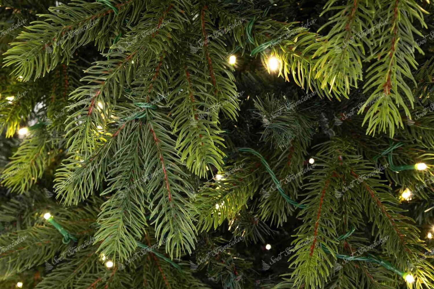 Umetno božično drevo 3D Smreka Skandinavska 270cm LED800