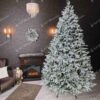 Umetno božično drevesce 3D Smreka Srebrna 280cm 850LED