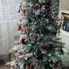 Umetno božično drevesce 3D Jelka Alabastrska 150cm