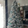 Umetno božično drevesce 3D Jelka Alabastrska 240cm