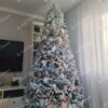 Umetno božično drevesce 3D Jelka Alabastrska 240cm