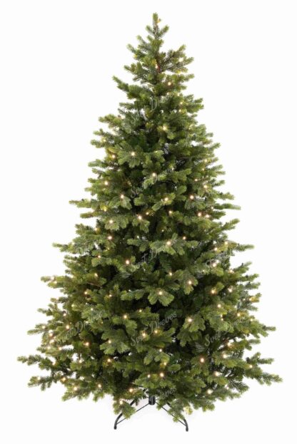 Umetno božično drevo 3D Jelka Švedska 180cm 220LED