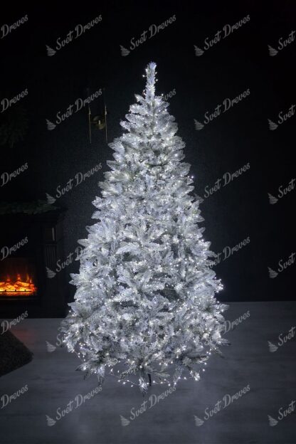 NANO LED lučke za božično drevo hladno bele 33m 1100LED