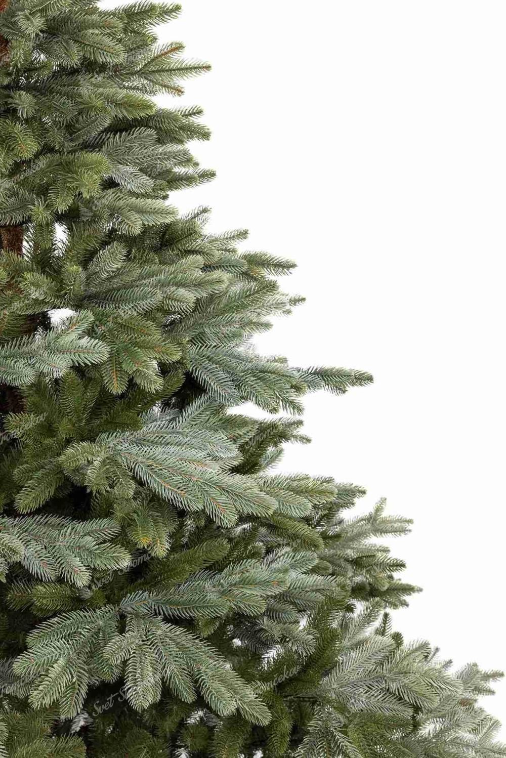 Umetno božično drevo 3D Smreka Plemenita Svetla 210cm