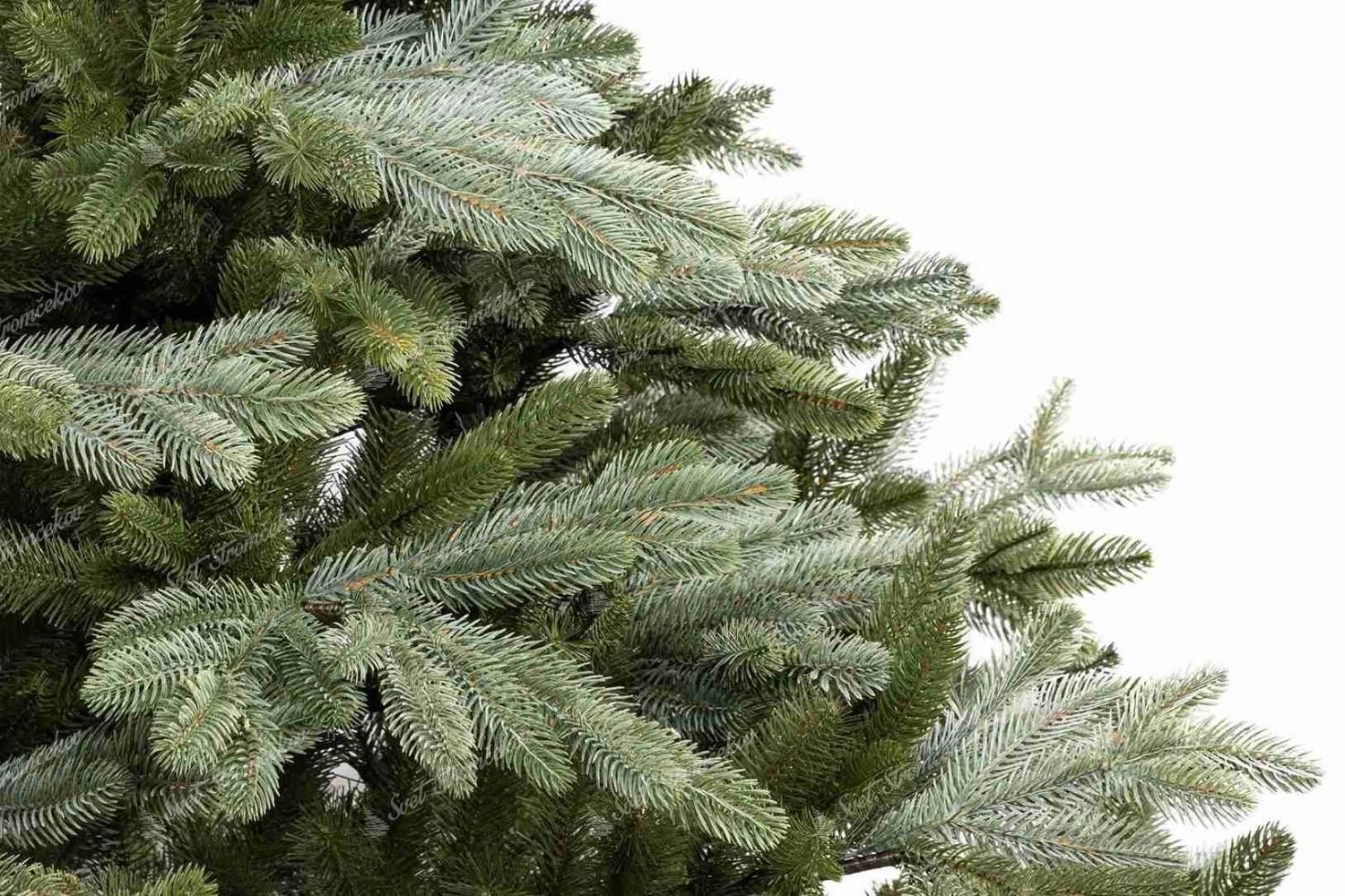 Umetno božično drevo 3D Smreka Plemenita Svetla 210cm