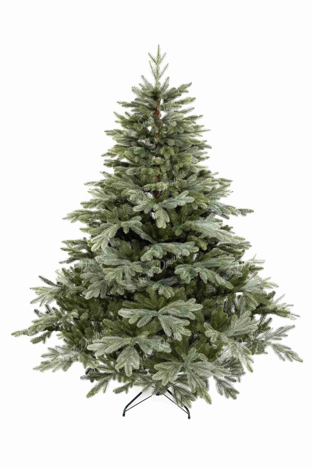 Umetno božično drevo 3D Smreka Plemenita Svetla 210cm