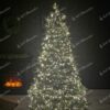 NANO LED lučke za božično drevo toplo bele 16m 540LED