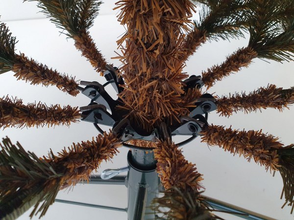 Dežnikov sistem razpiranja Snap Tree umetnega božičnega drevesca
