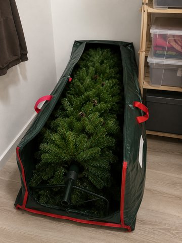 Shranjevanje umetnega božičnega drevesa